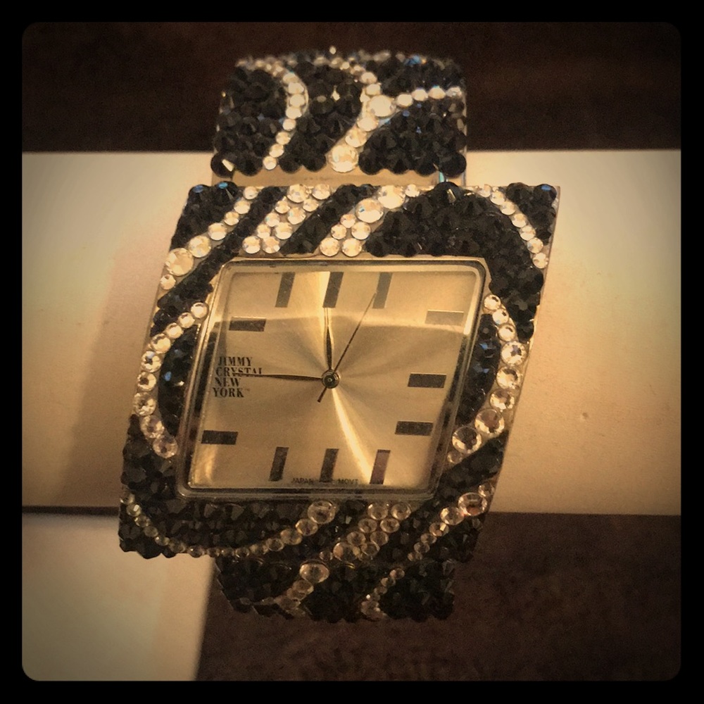 Stunning black and white watch
